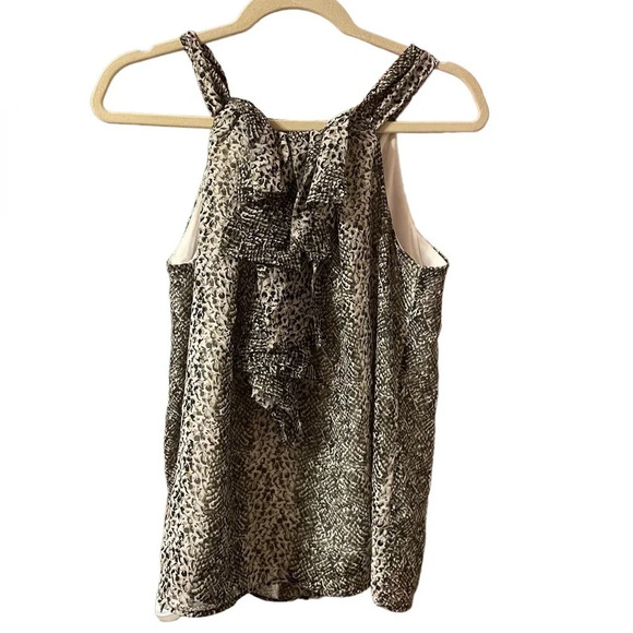 ADIVA RUFFLE FRONT BLOUSE - Picture 1 of 5